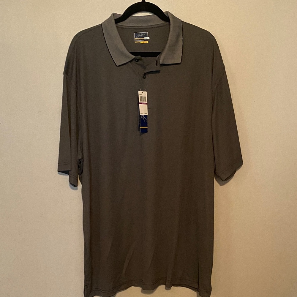 Classic Gray Polo Shirt by [Brand]